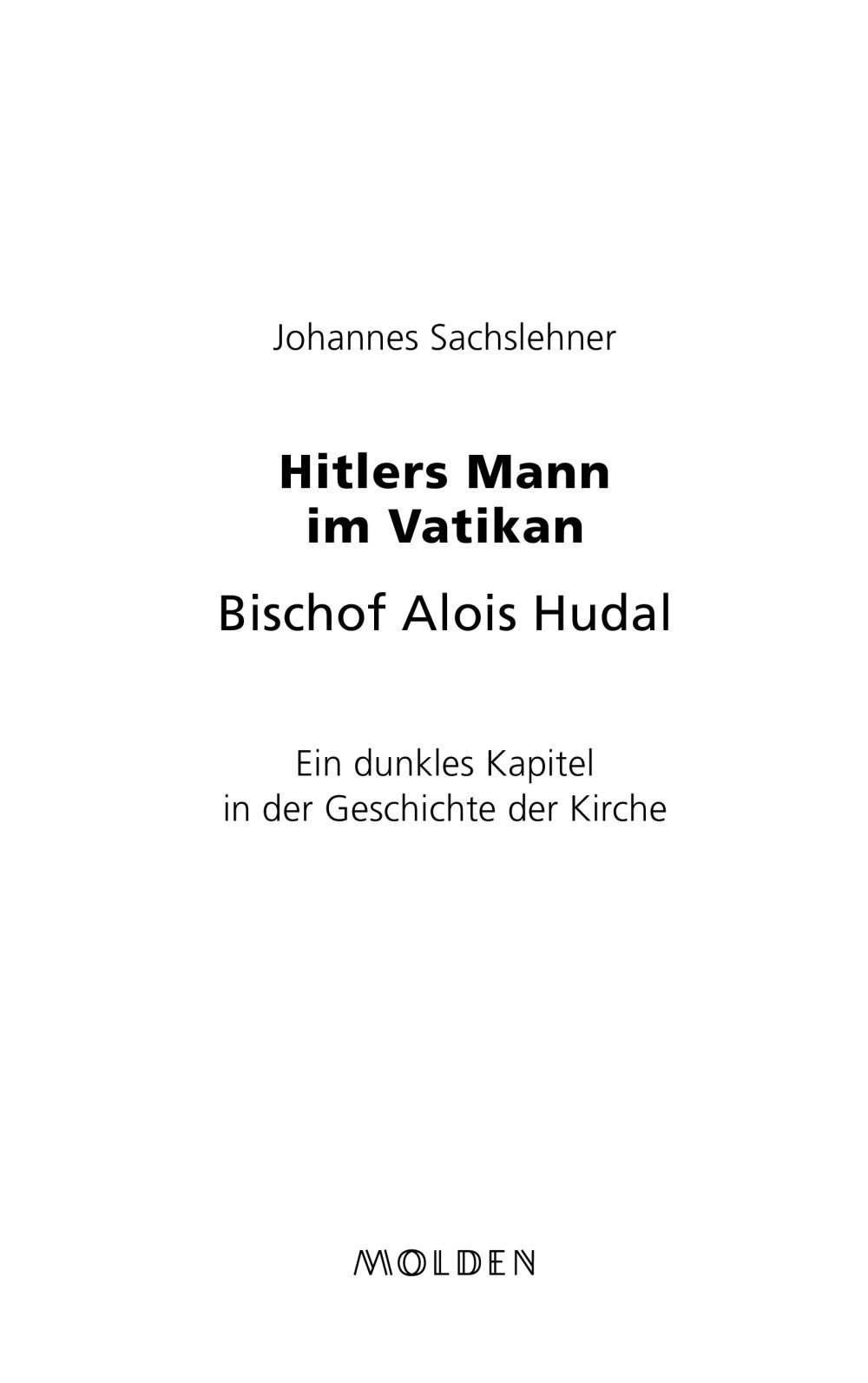 9783222150401 - Hitlers Mann im Vatikan