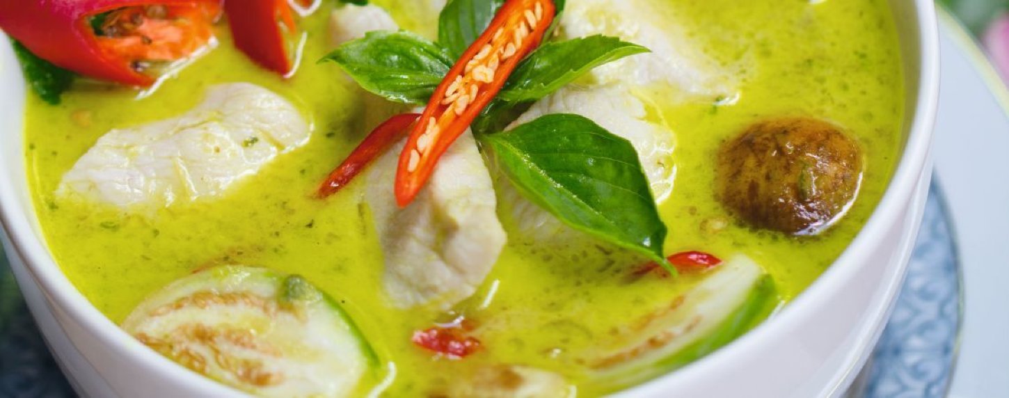 Grüne Fischcurry-Suppe auf Thai-Art - styriabooks.at