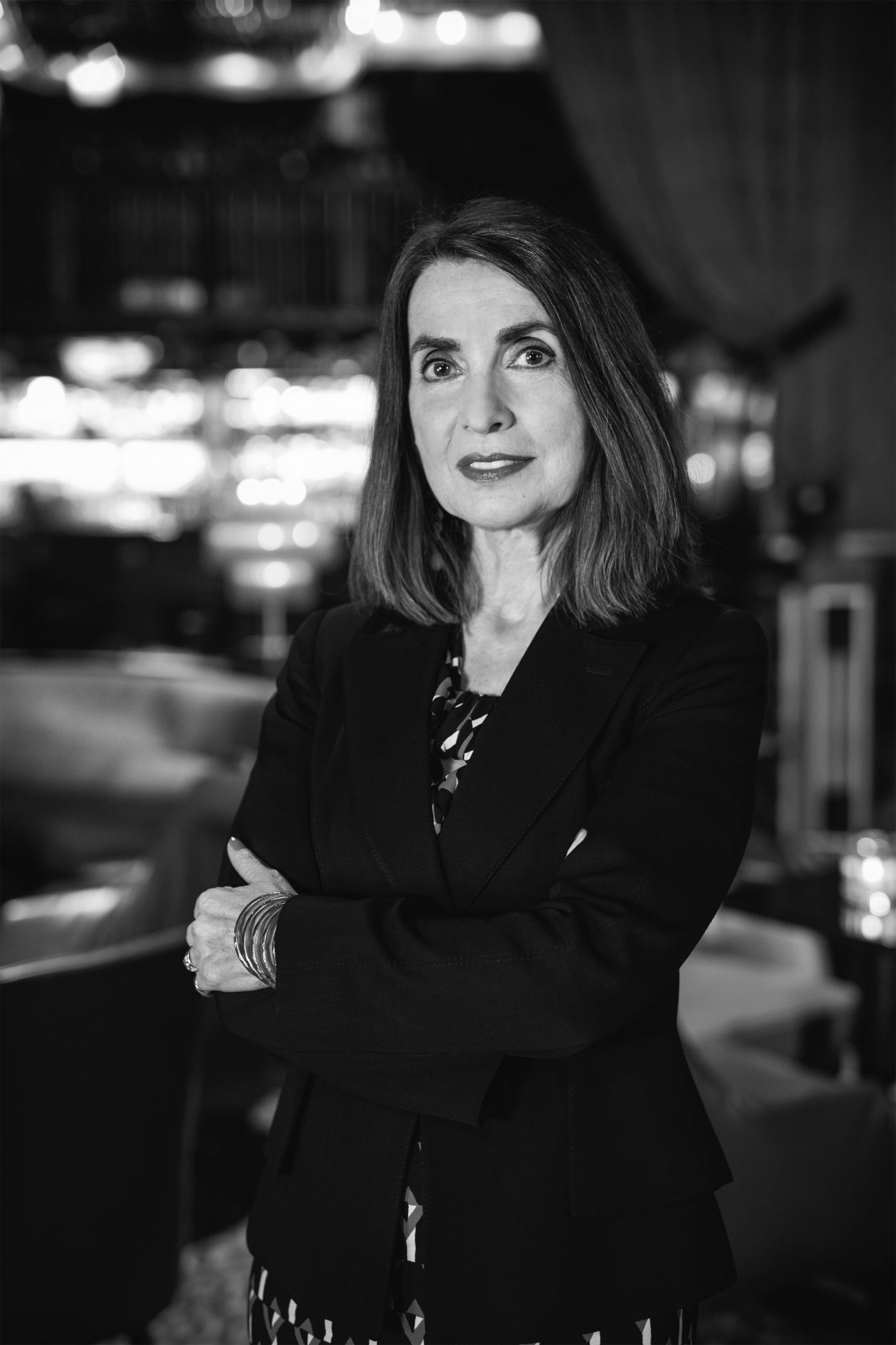 Schwarz-weiß Portraitfoto von Matilde Schwabeneder