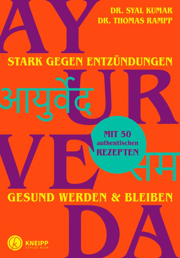Cover des Buches "Ayurveda" von Dr. Syal Kumar und Dr. Thomas Rampp.