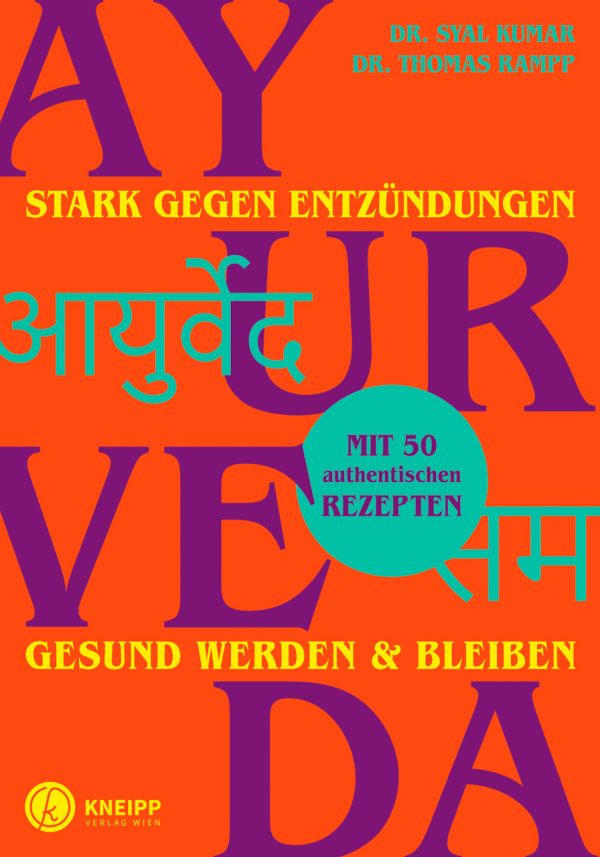 Cover des Buches "Ayurveda" von Dr. Syal Kumar und Dr. Thomas Rampp.
