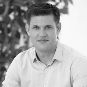Schwarz-weiß Portrait von Stefan Wöhrer
