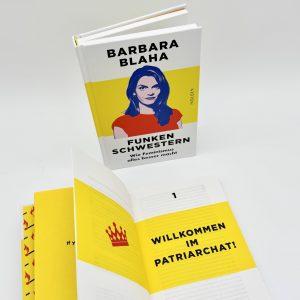 Produktfoto von "Funkenschwestern" vor weißem Hintergrund