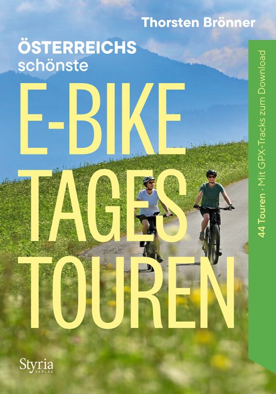 Cover des Buches "Österreichs schönste E-Bike-Tagestouren"