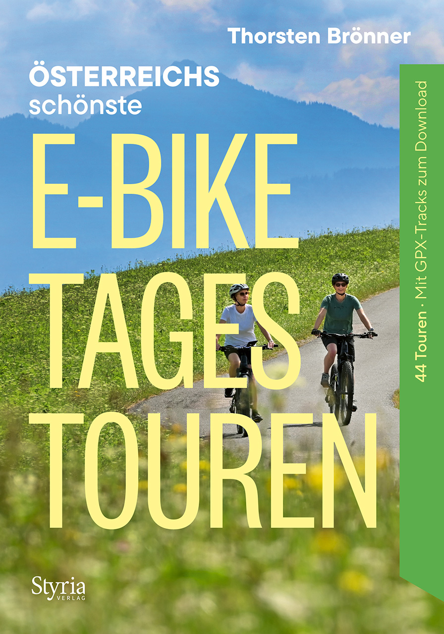 Cover des Buches "Österreichs schönste E-Bike-Tagestouren"