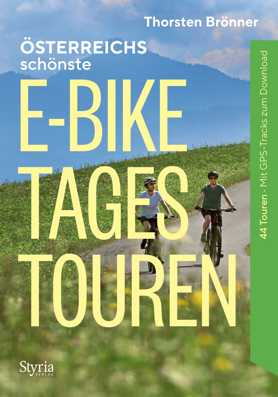 Cover des Buches "Österreichs schönste E-Bike-Tagestouren"