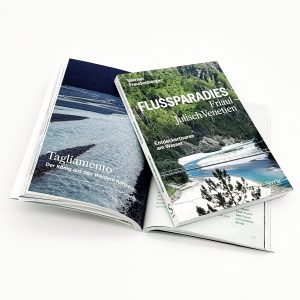 Produktfoto von "Flussparadies Friaul-Julisch Venetien" vor weißem Hintergrund