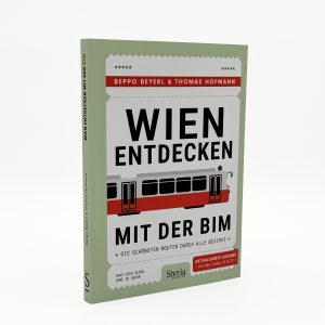 Produktfoto von "Wien entdecken mit der Bim" vor weißem Hintergrund
