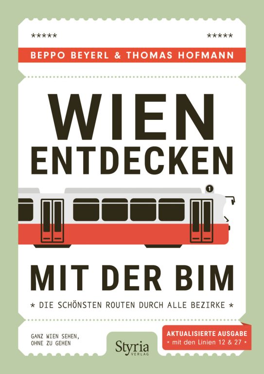 Cover des Buches "Wien entdecken mit der Bim"