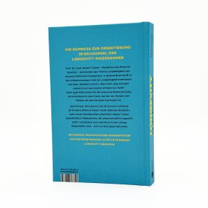 Produktfoto von "Longevity - Die Anti-Bullshit-Formel" vor weißem Hintergrund