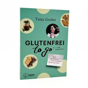 Produktfoto von "Glutenfrei to go" vor weißem Hintergrund