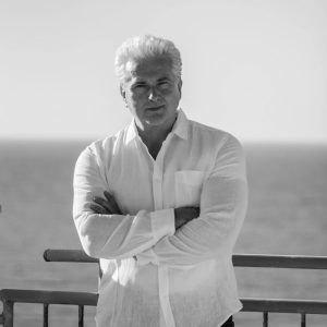 Schwarz Weiß Portrait von Damir del Monte