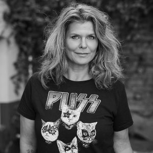 Schwarz Weiß Portrait von Janina Lebiszczak