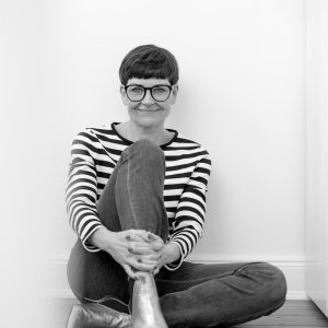 Schwarz Weiß Portrait von Nina Grygoriew