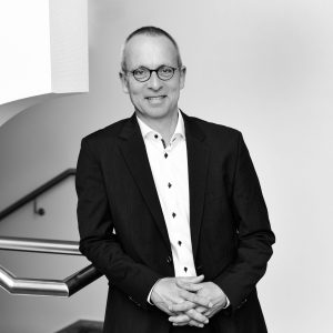 Schwarz Weiß Portrait von Hubert Trübel