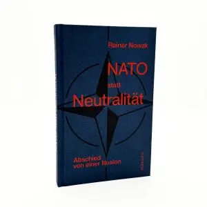 Produktfoto von "NATO statt Neutralität" vor weißem Hintergrund
