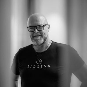 Schwarz weiß Portrait von Albert Schmidbauer