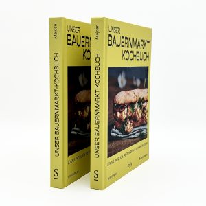 Produktfoto von "Unser Bauernmarkt-Kochbuch" vor weißem Hintergrund
