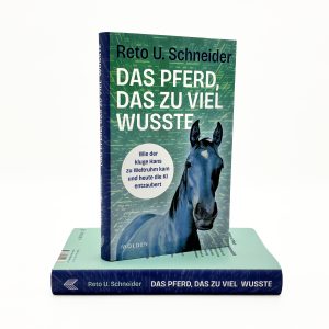 Produktfoto von "Das Pferd, das zu viel wusste" vor weißem Hintergrund