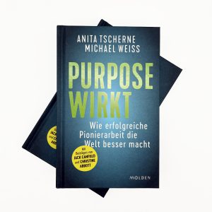 Produktfoto von "Purpose wirkt" vor weißem Hintergrund