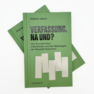 Produktfoto von "Verfassung. Na und?" vor weißem Hintergrund