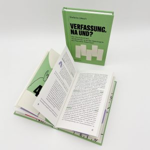 Produktfoto von "Verfassung. Na und?" vor weißem Hintergrund