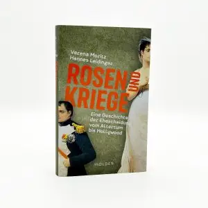 Produktfoto von "Rosen und Kriege" vor weißem Hintergrund