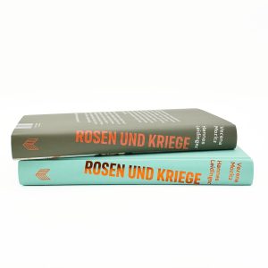 Produktfoto von "Rosen und Kriege" vor weißem Hintergrund