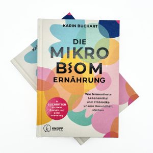 Produktfoto von "Die Mikrobiom-Ernährung" vor weißem Hintergrund