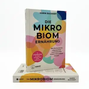 Produktfoto von "Die Mikrobiom-Ernährung" vor weißem Hintergrund