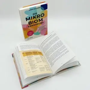 Produktfoto von "Die Mikrobiom-Ernährung" vor weißem Hintergrund