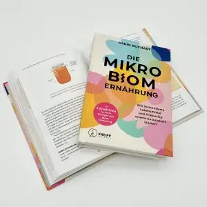 Produktfoto von "Die Mikrobiom-Ernährung" vor weißem Hintergrund