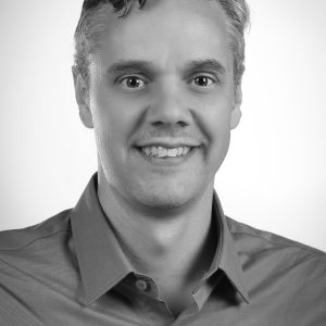 Schwarz weiß Portrait von Ryan Martin
