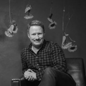 Schwarz weiß Portrait von Reiner SImader