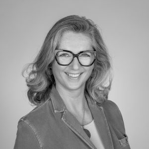 Schwarz weiß Portrait von Anita Tscherne