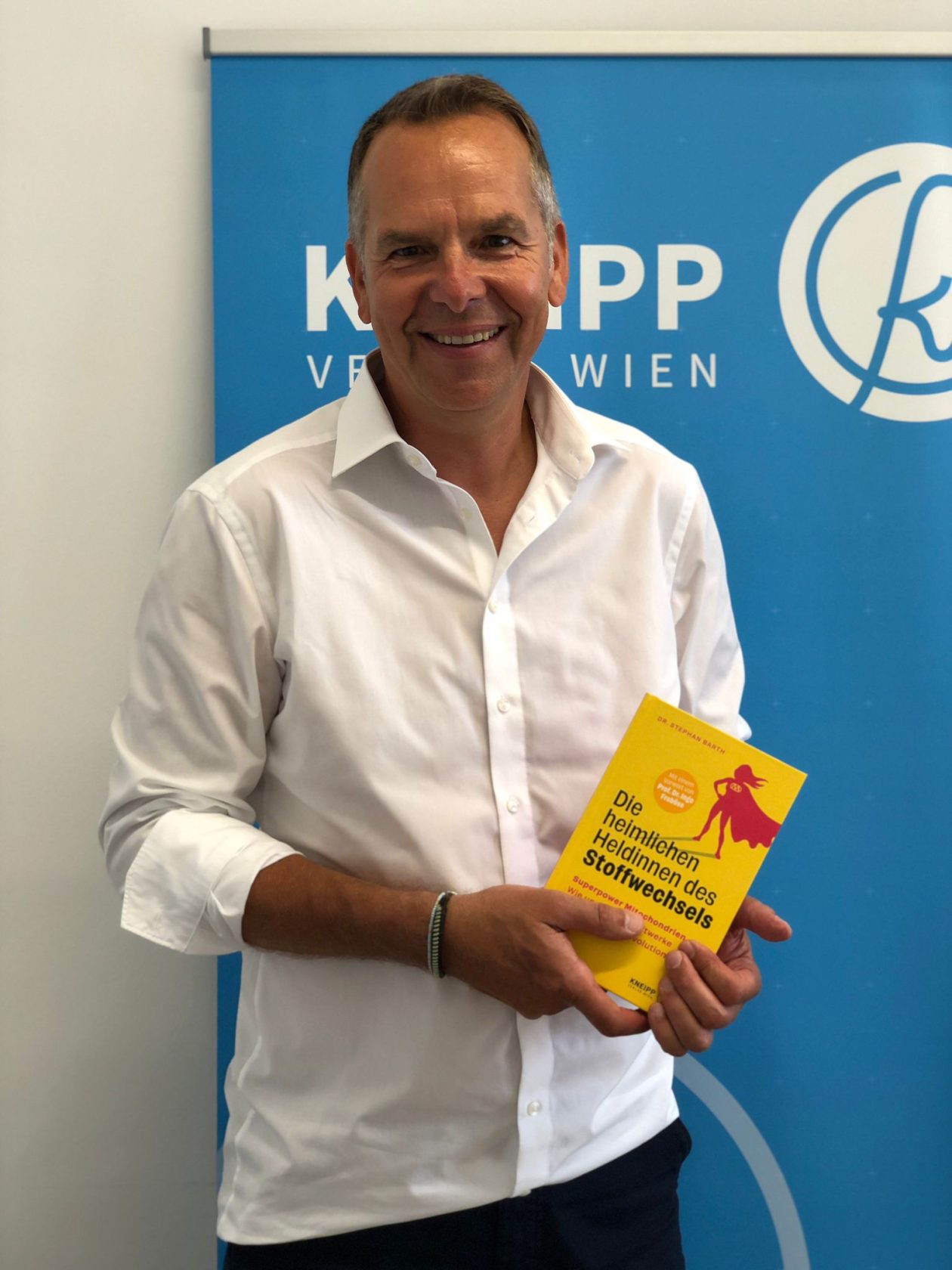 Stephan Barth mit seinem Buch