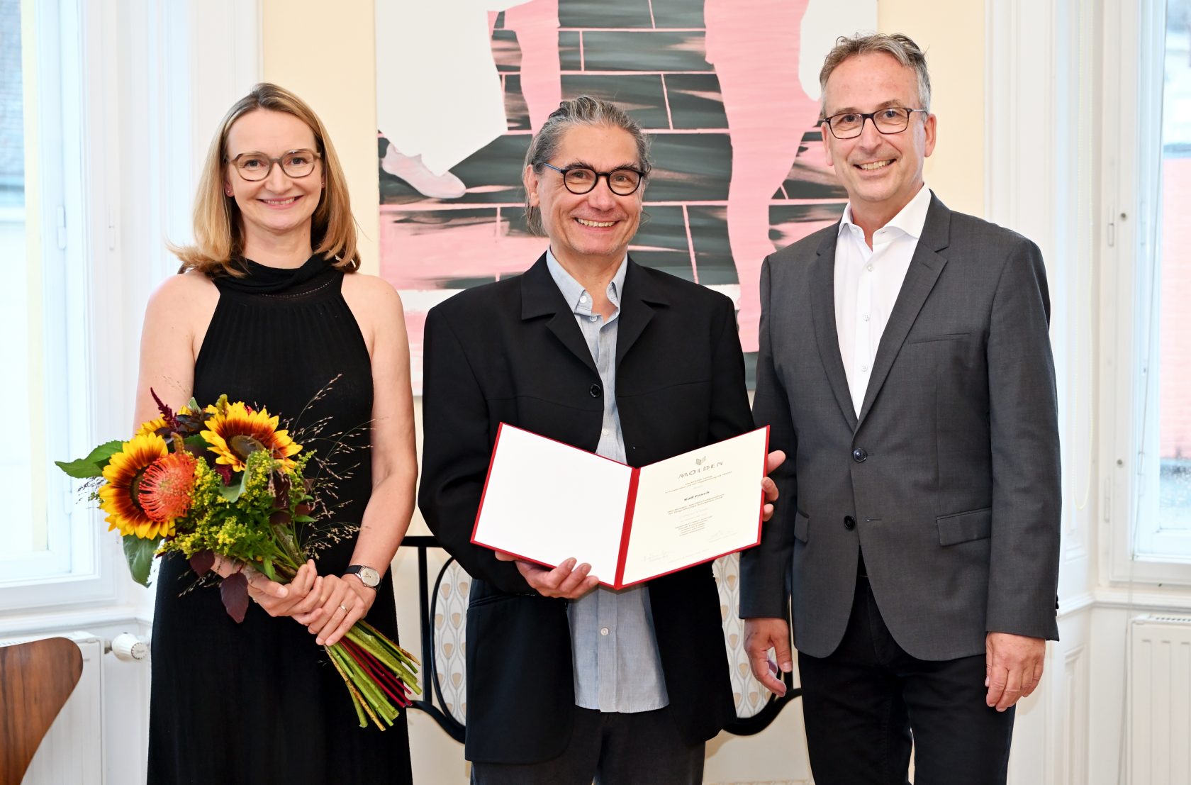 Elisabeth Stein-Hölzl, Preiträger Ralf Pasch, Matthias Opis