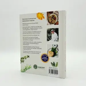 Produktfoto von "Heilsam Kochen" vor weißem Hintergrund